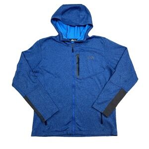 The North Face Canyonlands Full Zip Fleece Hoodie Jacket Men L Stretch Active